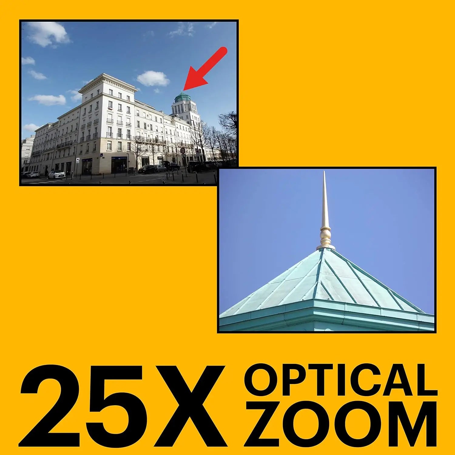 16MP Digital Camera KODAK PIXPRO AZ255 3 Inch LCD 1080P FHD Video Camera Professional Vlog 25X Optical Zoom 24mm Wide Angle OIS